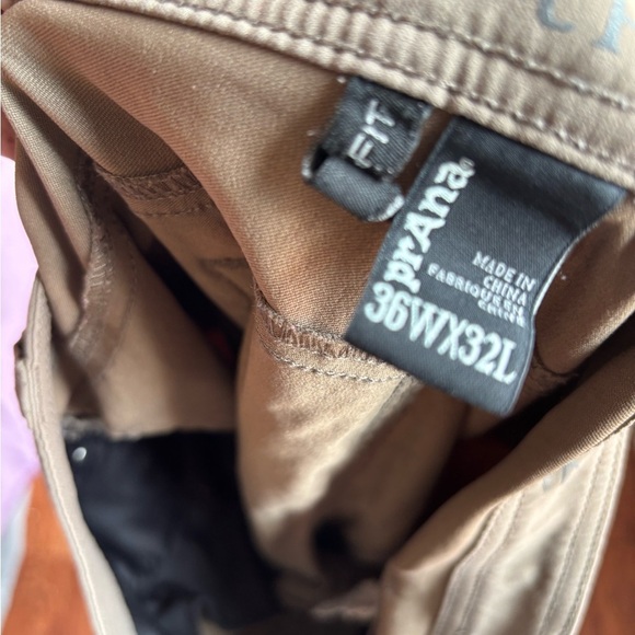 prAna Men’s Brion Pant Outdoor Stretch Cycling Size 36Wx32L - Picture 2 of 10